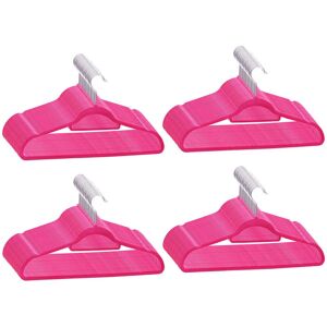 BERKFIELD HOME Mayfair 100 pcs Clothes Hanger Set Anti-slip Pink Velvet