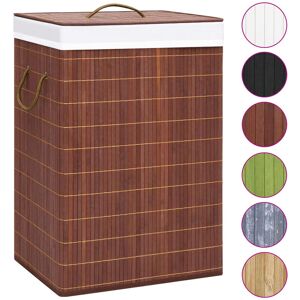 Berkfield Home - Mayfair Bamboo Laundry Basket Brown 72 l