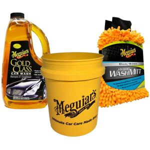 Meguiars - Ultimate Gold Class Shampoo Bucket Wash Mitt Cleaning Pack