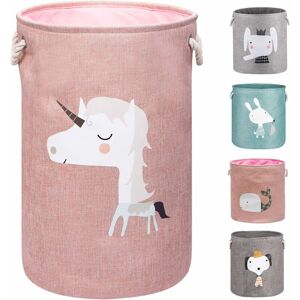 Norcks - Laundry Basket Large Capacity Foldable Laundry Bag Unicorn Cartoon Storage Basket - Unicorn