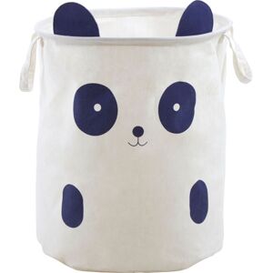 Premier Housewares - Panda Face Laundry Bag Collapsible Laundry Basket With Handles Foldable Laundry Storage Basket Organiser Basket For Kids And