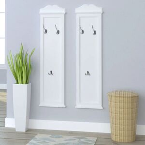 Berkfield Home - Royalton Coat Racks 2 pcs White