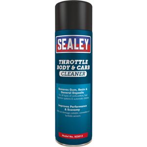 Sealey - Throttle Body & Carburettor Cleaner 500ml Pack of 6 SCS013