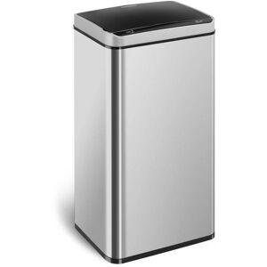 FROMM & STARCK Fromm&starck - Sensor Trash Can Motion Sensor Dustbin Kitchen Bin Dual Bag 70L Rectangular