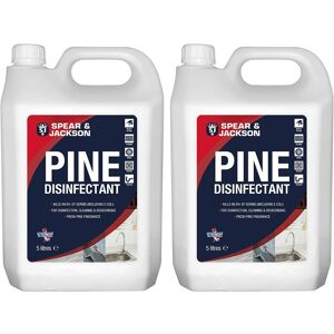 Spearjackson - Spear and Jackson - Pine Disinfectant - 2 x 5L Concentrate…