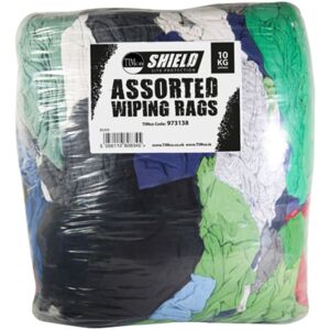 Timco Supplies - Timco Assorted Wiping Rags 10kg (10 Pack)