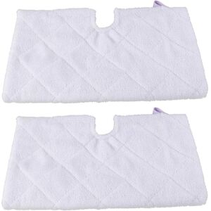 AOUGO used for shark S3901 Microfiber Steam Mop Replacement Pad, Cleaning Accessories S3550,S3501,S3601,S3901,White/2X Steam Pads