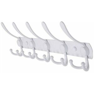 Rhafayre - Wall Coat Hooks - Stainless Steel Coat Rack, Heavy Duty Coat Hooks, Wall Coat Hooks for Coat Rack, Wall Coat Rail, Strip Hooks, Strip