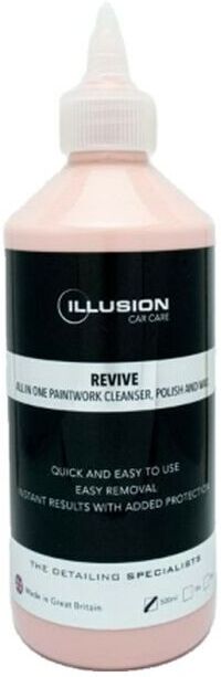 BUYAPARCEL Illusion Revive 500ml All in one Cleaner Wax Polish 3 in 1 Carnauba Paintwork