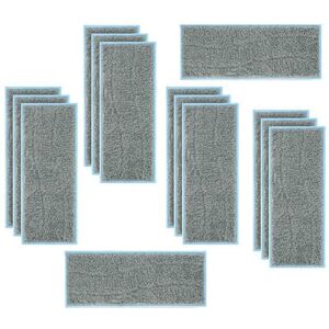 Tlily - 14PCS Washable Mop Cloths Rags for Jet M6 Accessories