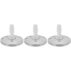 Tlily - 3X Rotating Mop Head Household Stainless Steel Floor Replacement Automatic Wringing Home Tools