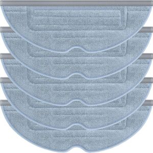 Cyslmuk - 5 Pack Mop Cloths for Roborock S7, T7 Plus, Washable Replacement Mop Pads for Roborock S7