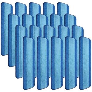 TLILY Cleaning Pads for Bona Mop Reusable 18 Inch Mop Replacement Pads Washable Mop Pads Refills Replacement Mop Heads