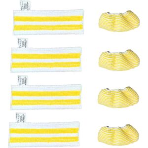 CSPARKV 8 Pack Microfiber Replacement Cloths Compatible with Karcher Easyfix SC 2, SC 3, SC 4, SC 5 Steam Cleaners