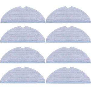 YMYNY Fliti Pack of 8 replacement cloths for Roborock S7 T7S T7S puls G10 accessories, soft microfiber, washable and reusable