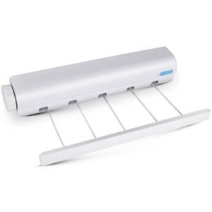 Cyslmuk - Indoor and outdoor wall mounted drying racks, 3.7m extendable clothesline, five-strand clothesline, towel rail