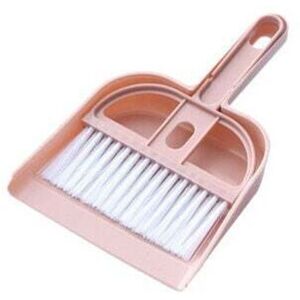 Ymyny - Pink) Small Broom and Dustpan for Home, Mini Dustpans with Brush Set mumu