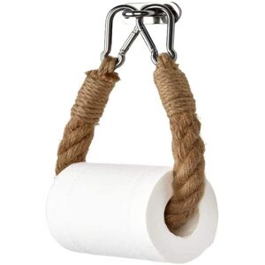 ZVD - Retro Rope Towel Rack Toilet Vintage Towel Rack Toilet Paper Holder Rope Paper Holder for Hanging Towels Or Toilet Paper Rolls Bathroom Toilet