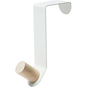 Sollbry - 4pcs Multi-purpose Wall Mounted Storage Hooks Door Key Hook Bathroom Hanger Towel Rack Kitchen Shelf Holder (Color : White, 12×4.5cm)
