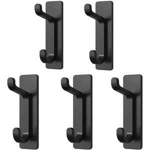 Sollbry - Adhesive Wall Hook, Bathroom Towel Holder, Kitchen Dish Towel Hanger, Adhesive Coat Rack, Wall Mounted Hook Without Drilling, Waterproof,