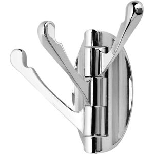 ZVD - Stainless Steel Swivel Wall Mounted Coat Rack with 3 Folding Arms, Hanging Hanger/Hook/Towel Rack 180° Rotation for Bathroom Kitchen Garage