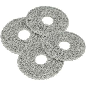 Vhbw - 4x Cleaning Cloth compatible with Mova E30 Ultra Robotic Vacuum Cleaner - Mopping Cloth, Mop Pad - 4x mop pad cover
