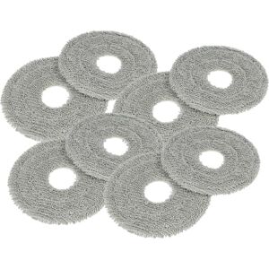 Vhbw - 8x Cleaning Cloth compatible with Dreame X40 Ultra Complete, Ultra Robotic Vacuum Cleaner - Mopping Cloth, Mop Pad - microfibre pad