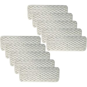 Vhbw - Cleaning Cloths 10-Pack compatible with Vileda Easy Twist Floor Mop, 25 x 13 x 2 cm