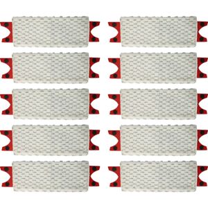 Vhbw - Cleaning Cloths 10-Pack compatible with Vileda Ultramax 2in1, Ultramat 2in1 Floor Mop