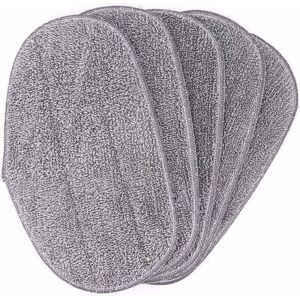 ZVD-Pack of 5 microfibre replacement pads for Leifheit CleanTenso steam mops