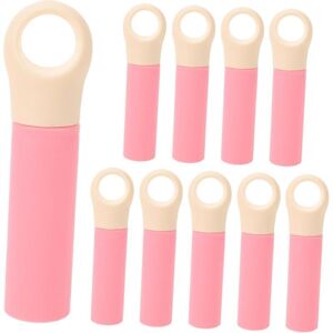 TORMATOR 10 Pieces Broom Handle Mop Handle End Cap Mop Handle Broom Clip Dustpan Handle Tip Handles Pink Plastic TORMATOR 10 Pieces Broom Handle Mop Handle End Cap Mop Handle Broom Clip Dustpan Handle Tip Handles Pink Plastic
