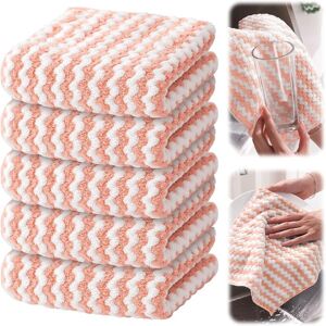 YS-YALOTRS 10PCS Washing Cloths - Microfiber Cleaning Cloths, Reusable and Washable Dishcloths, Microfiber Towels for Cars, Cleaning Cloths, Pink YS-YALOTRS 10PCS Washing Cloths - Microfiber Cleaning Cloths, Reusable and Washable Dishcloths, Microfiber Towels for Cars, Cleaning Cloths, Pink
