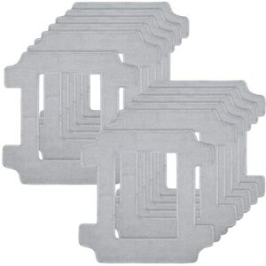 TEHTUY 12 cleaning accessories for Ecovacs Winbot W2S / W2S Omni window cleaning robots: washable microfiber cleaning cloths for effective cleaning of TEHTUY 12 cleaning accessories for Ecovacs Winbot W2S / W2S Omni window cleaning robots: washable microfiber cleaning cloths for effective cleaning of