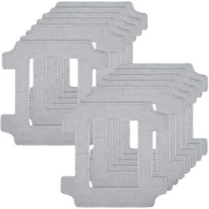 ODIPIE 12 cleaning cloth accessories for Ecovacs Winbot W2S / W2S Omni window cleaning robots, washable microfiber cleaning cloths for effective cleaning of ODIPIE 12 cleaning cloth accessories for Ecovacs Winbot W2S / W2S Omni window cleaning robots, washable microfiber cleaning cloths for effective cleaning of