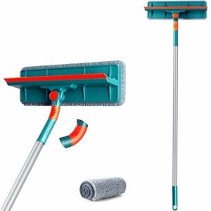 SNQ 2-in-1 Professional Window Squeegee Cleaner Kit with Telescopic Handle (135cm Length), Window Squeegee Cleaner for Interior Windows SNQ 2-in-1 Professional Window Squeegee Cleaner Kit with Telescopic Handle (135cm Length), Window Squeegee Cleaner for Interior Windows