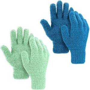 MCBOSON 2 Pairs of Winter Microfiber Duster Gloves, Household Cleaning Gloves, Dusting Cleaning Mitts, Microfiber Gloves for Men, Women, Home Cleaning MCBOSON 2 Pairs of Winter Microfiber Duster Gloves, Household Cleaning Gloves, Dusting Cleaning Mitts, Microfiber Gloves for Men, Women, Home Cleaning