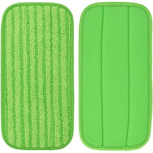 TEHTUY 2-piece replacement cleaning cloth mop pad for Swiffer Wetjet wet/dry floor mops, sticky pads, accessories, green TEHTUY 2-piece replacement cleaning cloth mop pad for Swiffer Wetjet wet/dry floor mops, sticky pads, accessories, green