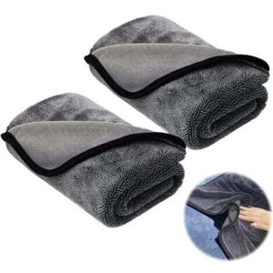 TEHTUY 2-Piece Thickened Microfiber Cleaning Cloths, Magic Cleaning Cloth, Reusable Streak-Free Microfiber Cleaning Cloth for Glass, Car, Home, Kitchen, TEHTUY 2-Piece Thickened Microfiber Cleaning Cloths, Magic Cleaning Cloth, Reusable Streak-Free Microfiber Cleaning Cloth for Glass, Car, Home, Kitchen,