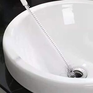 Dhklfa - 2 Pieces Sewer Drain Cleaning Brush, 45cm Flexible Drain Unclogging Cleaning Brush, Drain Dredge Tool for Bathroom Kitchen (2 Pieces) Dhklfa - 2 Pieces Sewer Drain Cleaning Brush, 45cm Flexible Drain Unclogging Cleaning Brush, Drain Dredge Tool for Bathroom Kitchen (2 Pieces)
