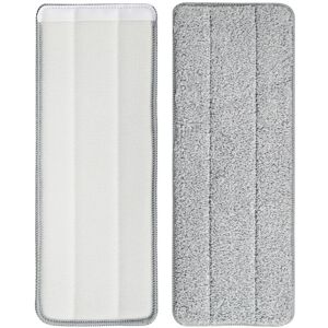 Linghhang - 2pcs Mop Head Replacement Cloth Adhesive Mop Cloth Household Wood Floor Ceramic Tile Floor Lazy Mop Linghhang - 2pcs Mop Head Replacement Cloth Adhesive Mop Cloth Household Wood Floor Ceramic Tile Floor Lazy Mop