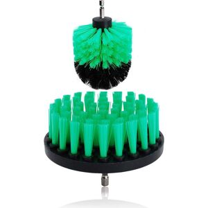 Memkey - 3 inch + 5 inch medium heavy duty cleaning brush for bathroom surfaces, bathtub, shower, tiles and grout Memkey - 3 inch + 5 inch medium heavy duty cleaning brush for bathroom surfaces, bathtub, shower, tiles and grout