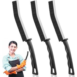 SNQ 3-Piece Gutter Cleaning Brush Set, Bathroom Cleaning Brush, Tile Grout Brush, Stiff Bristle Cleaning Brush for Window Grooves, Bathroom, Toilet, SNQ 3-Piece Gutter Cleaning Brush Set, Bathroom Cleaning Brush, Tile Grout Brush, Stiff Bristle Cleaning Brush for Window Grooves, Bathroom, Toilet,