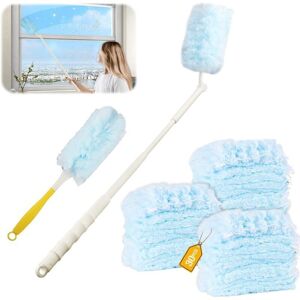 TORMATOR 32-Piece Dust Duster Refill Kit, 3D 360° Refill for Duster Cleaning, with Duster Handle & Telescopic Pole TORMATOR 32-Piece Dust Duster Refill Kit, 3D 360° Refill for Duster Cleaning, with Duster Handle & Telescopic Pole