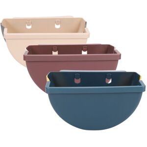 TLILY 3PCS Kitchen Hanging Trash Can, Folded Food Waste Bin, Wall Mounted Garbage Can Rubbish Container TLILY 3PCS Kitchen Hanging Trash Can, Folded Food Waste Bin, Wall Mounted Garbage Can Rubbish Container