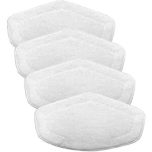Toolive - 4 Cloths Washable for Polti Vaporetto SV440Double SV400, Pads for Polti Vaporetto Smart 100B Mop Sockettes,Vaporetto Steam Mops Cleaner Toolive - 4 Cloths Washable for Polti Vaporetto SV440Double SV400, Pads for Polti Vaporetto Smart 100B Mop Sockettes,Vaporetto Steam Mops Cleaner