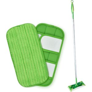 TORMATOR 4-Pack Reusable Wipes for Swiffer Sweeper, TamApon Reusable Mop Pads, Microfiber Mop Pads for Cleaning and Scrubbing Dry or Wet Floors, Wood, Tile TORMATOR 4-Pack Reusable Wipes for Swiffer Sweeper, TamApon Reusable Mop Pads, Microfiber Mop Pads for Cleaning and Scrubbing Dry or Wet Floors, Wood, Tile