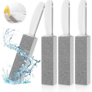 ODIPIE 4-piece cleaning stone with handle cleaner, pumice cleaning brush, for cleaning toilet, kitchen, bathroom, swimming pool and home ODIPIE 4-piece cleaning stone with handle cleaner, pumice cleaning brush, for cleaning toilet, kitchen, bathroom, swimming pool and home