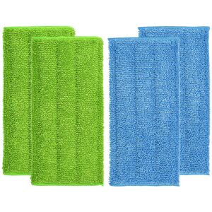 TORMATOR 4-Piece Swiffer Wetjet Cleaning Cloth Set, 30 x 15 cm, Microfiber, Washable, Reusable, for Swiffer Wetjet Refill TORMATOR 4-Piece Swiffer Wetjet Cleaning Cloth Set, 30 x 15 cm, Microfiber, Washable, Reusable, for Swiffer Wetjet Refill