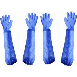 Trimec - 4pcs Gants de Jardinage Manche Longue Gants de Travail Étanche Gants de Protection Antidérapant pour Bricolage Pêche Jardinage Agriculture Trimec - 4pcs Gants de Jardinage Manche Longue Gants de Travail Étanche Gants de Protection Antidérapant pour Bricolage Pêche Jardinage Agriculture