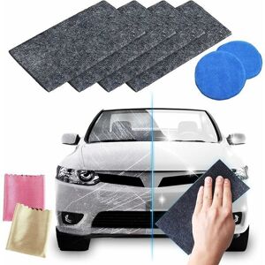 TEHTUY 4pcs Nano Sparkle Cloth, Nano Sparkle Anti-Scratch, Car Scratch Repair Cloth, Scratch Eraser Car Cloth, Polishing Cloth TEHTUY 4pcs Nano Sparkle Cloth, Nano Sparkle Anti-Scratch, Car Scratch Repair Cloth, Scratch Eraser Car Cloth, Polishing Cloth